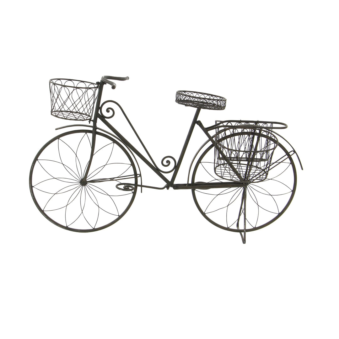 Studio 350 31-inch Metal Bicycle Planter