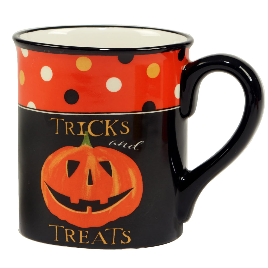 Certified International Spooky Halloween 18 oz. Mug Set of 4 Multicolor