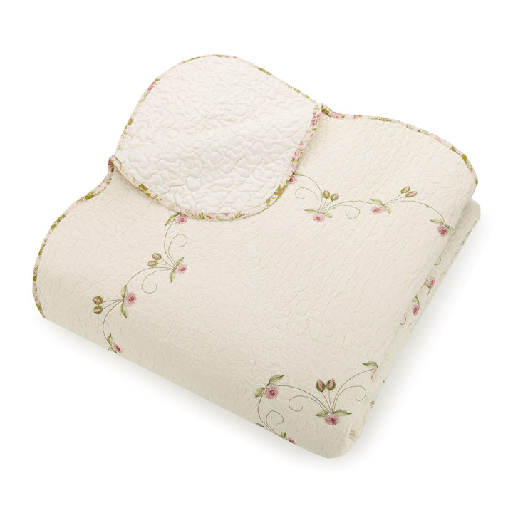 MODERN HEIRLOOM Felisa Bedspread Ivory/Pink