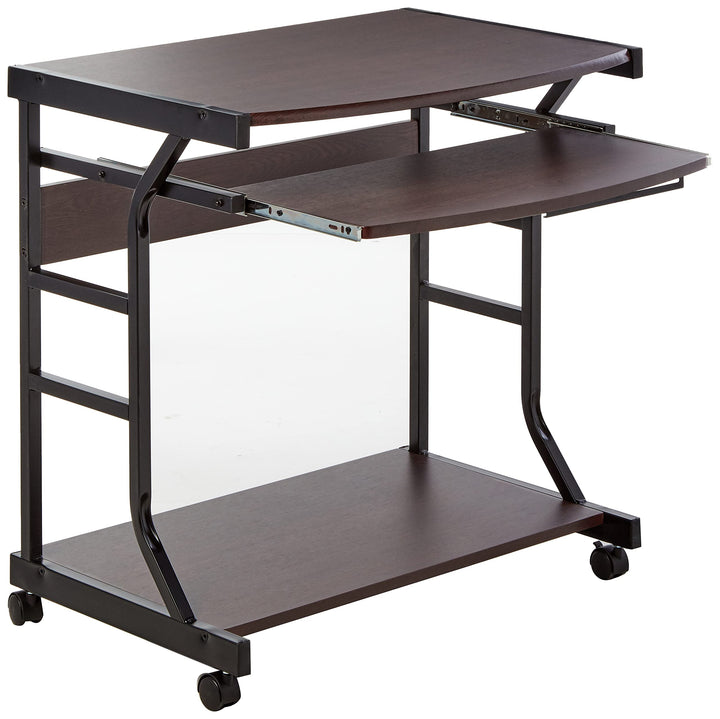 Target Marketing Systems Berkeley Mobile Desk with Pull Out Keyboard Tray