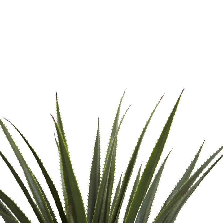 Nearly Natural 4' Spiked Agave Plant Green