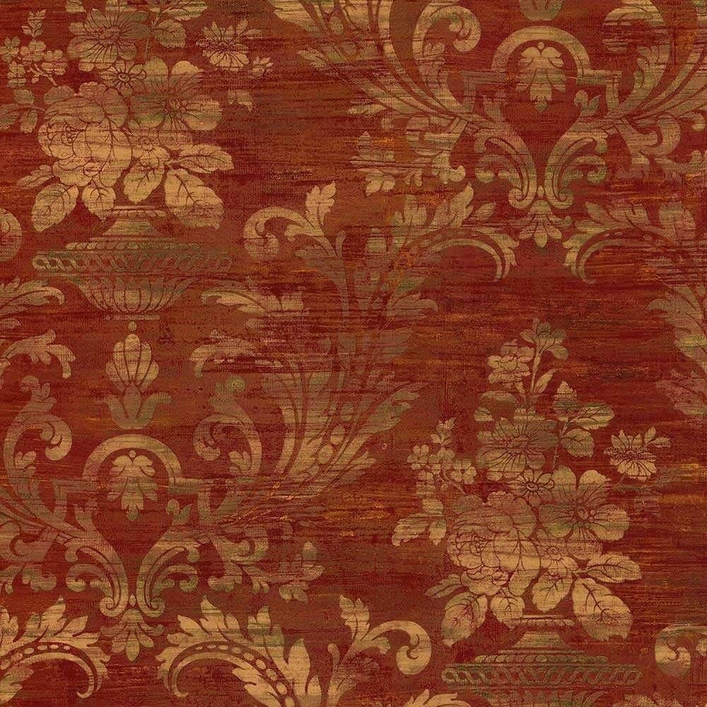 Damask Wallpaper Gold