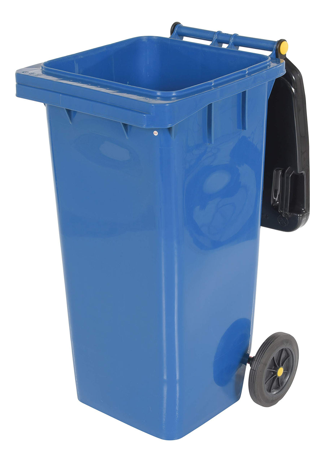 Vestil TH-2-BLU Trash Can Polyethylene 18-1/2" Width 7-1/2" Height 22" Depth