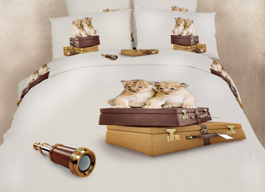 Dolce Mela DM484T 4-Piece Luxury Duvet Cover Set Twin Twin - 4 Piece