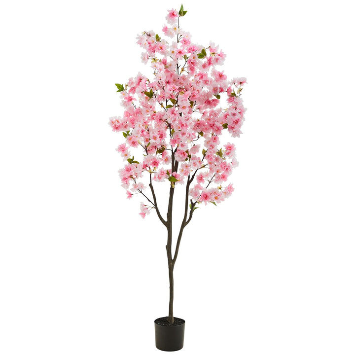 6' Cherry Blossom Artificial Tree Black