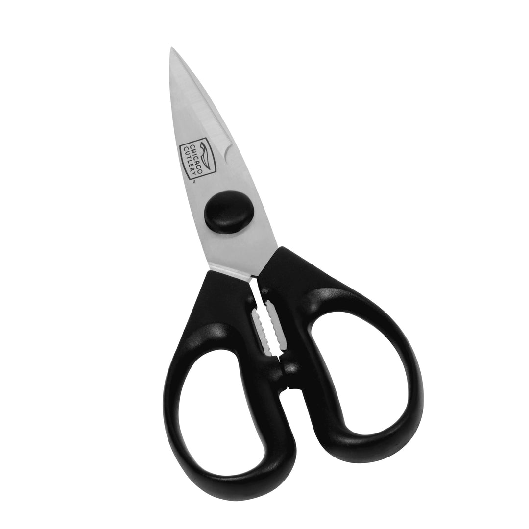 Chicago Cutlery Ergonomic Heavy Duty Stainless Steel Kitchen Shears for Left and