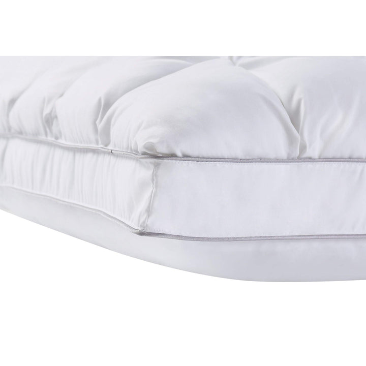 Charisma Luxe Down Alternative Gel Filled Chamber 2-Pack Pillow - White - King