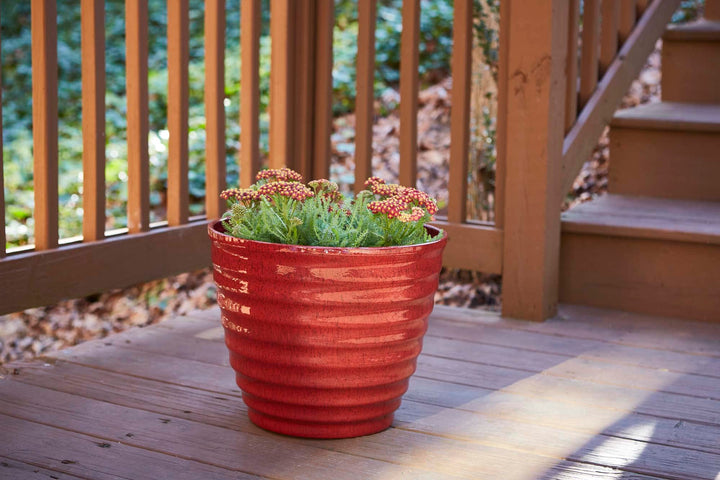 Southern Patio 14" Beehive Resin Indoor Pot Planter 19.03 qt. Capacity