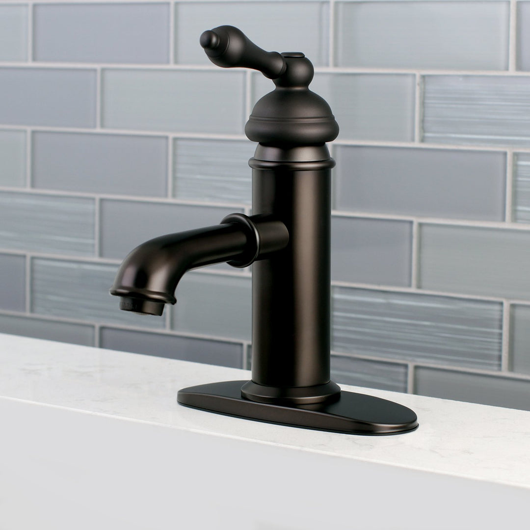 Kingston Brass KS7415ACL American Classic Bathroom Faucet 5" in Spout Reach Oil Rubbed Bronze