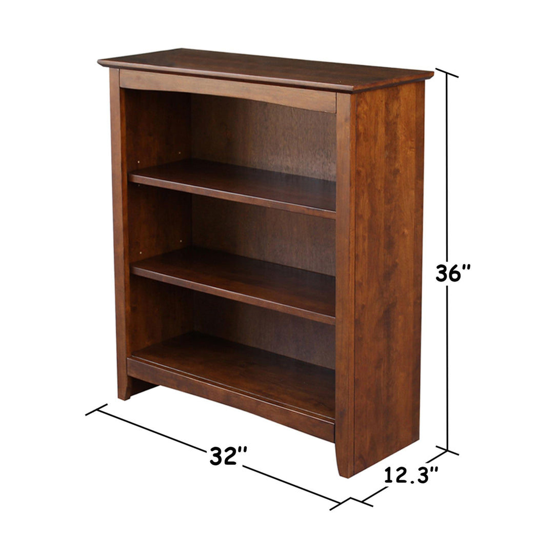 International Concepts Shaker Bookcase 36-Inch