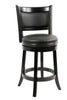 Boraam Augusta Swivel Stool 24"/Black