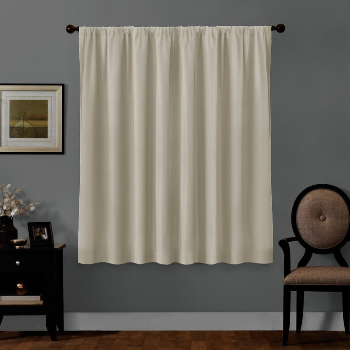 Maytex Smart Curtains Julius 100 Percent Blackout Window Curtain Panel