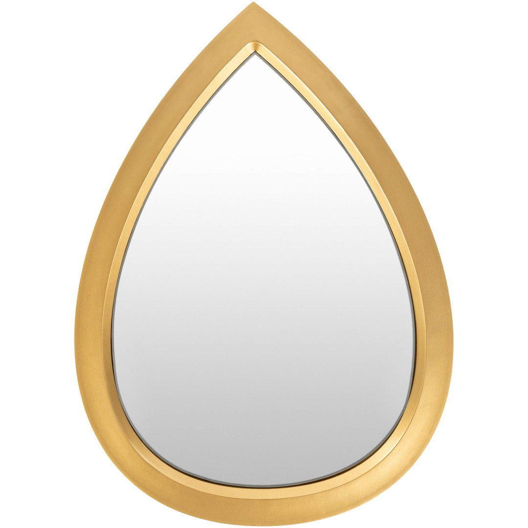 Durx-litecrete Bathroom Mirror olden Teardrop 22x16-inch Mirror 22" h X 16" w