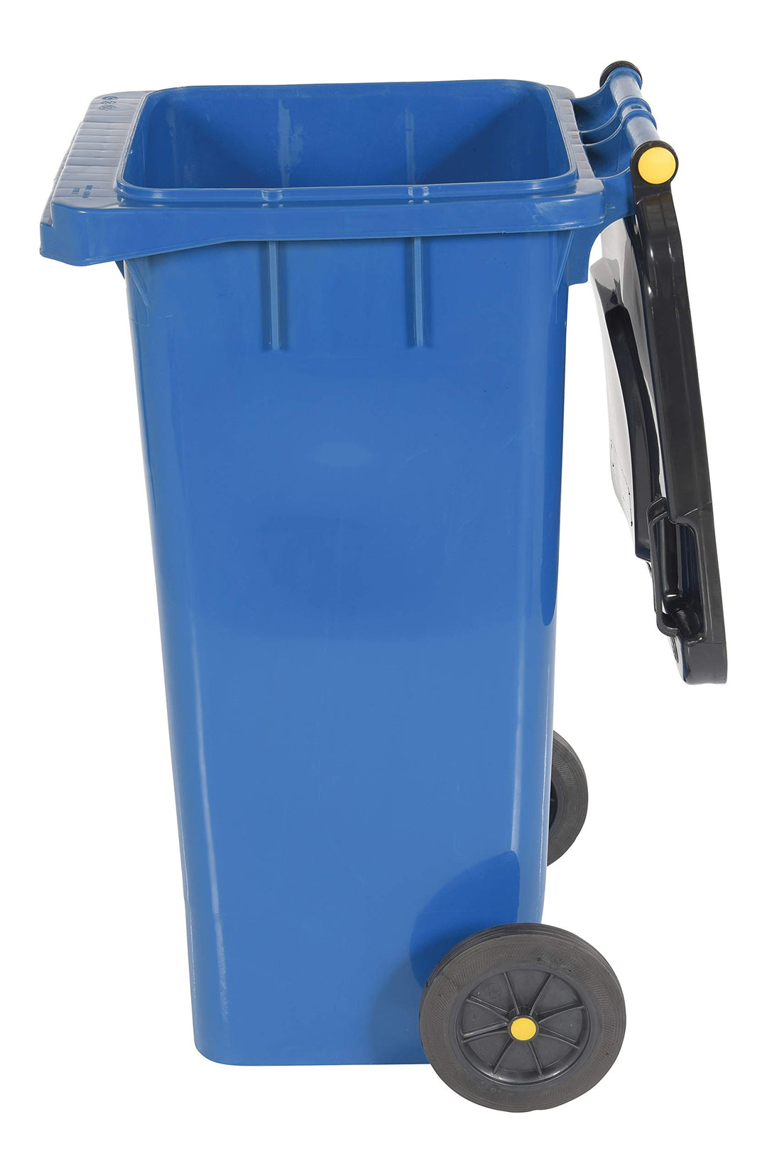 Vestil TH-2-BLU Trash Can Polyethylene 18-1/2" Width 7-1/2" Height 22" Depth