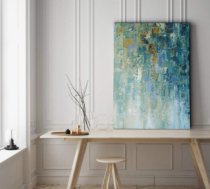 Wexford Home I Love The Rain Detail I - Premium Gallery Wrapped Canvas 36X48