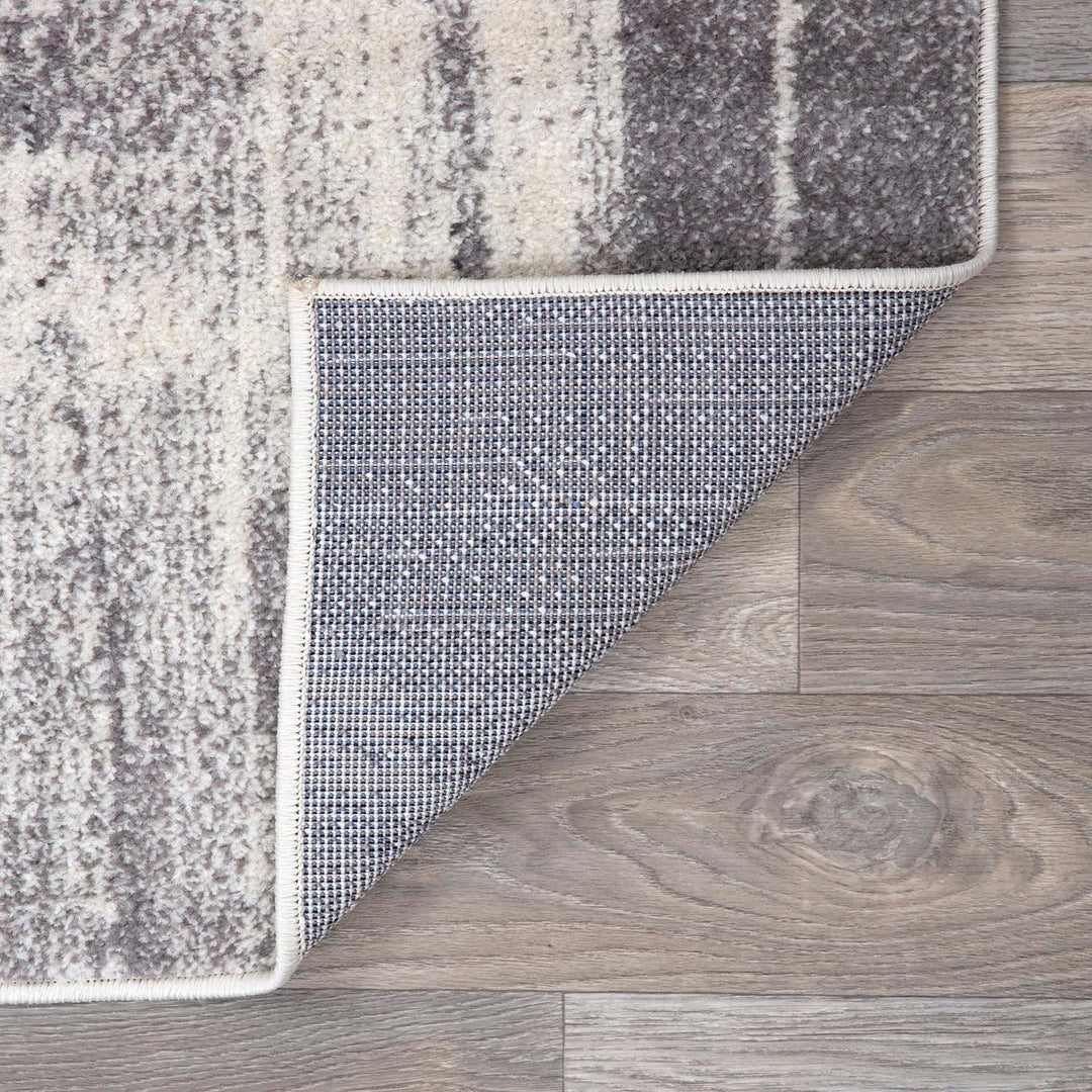 Rugshop Contemporary Modern Abstract Runner Rug