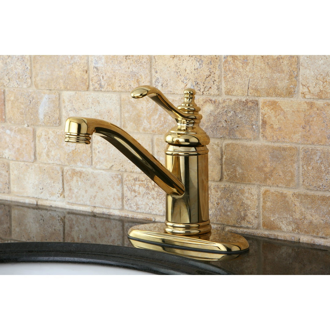 Kingston Brass KS3402TL Templeton 4-Inch Single Handle Centerset Lavatory Faucet