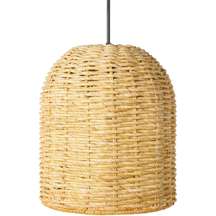 Seagrass Coastal Basket Light 70" h X 10" w 10" d Brown Transitional Rattan