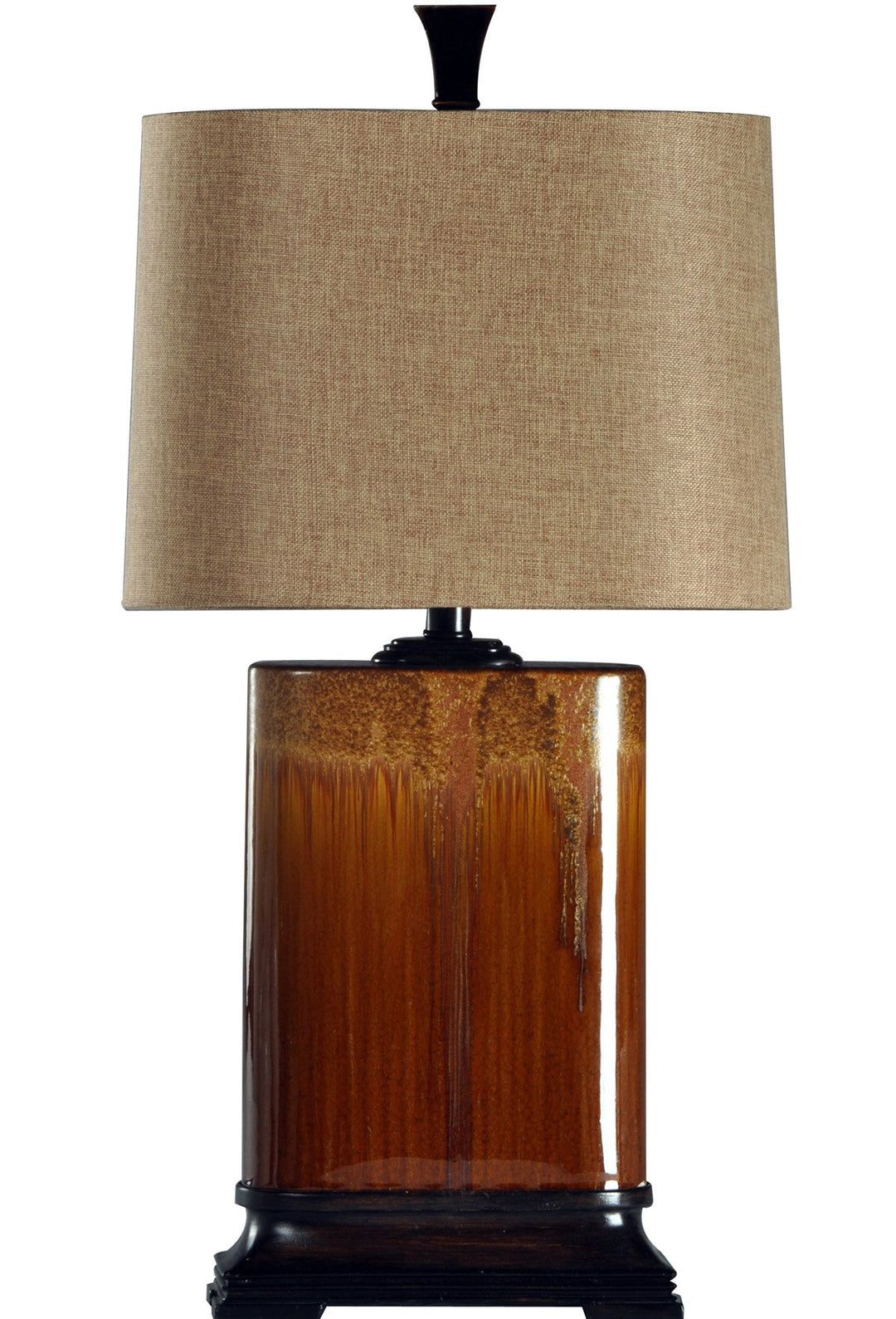 Stylecraft GwG Outlet Ceramic Table Lamp in Cinnaban