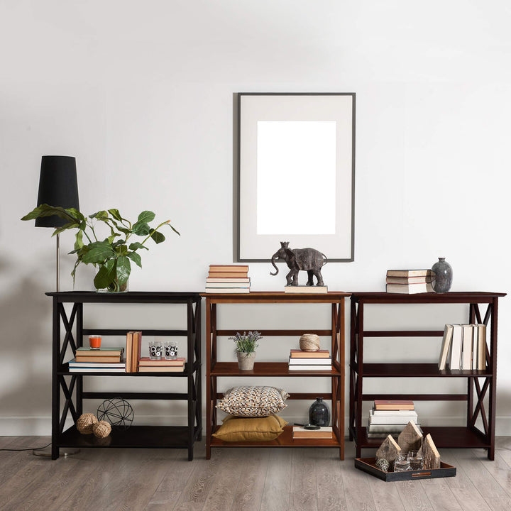 Casual Home Shelf Bookcase Black