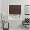 Exclusive Home Acadia 100% Blackout Polyester Roman Shade 31"x64" Chocolate 1 31x64 - Chocolate