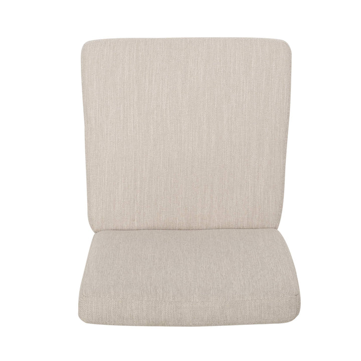 Christopher Knight Home Kuna Contemporary Upholstered Dining Chair (Set of 2) Beige + Weathered