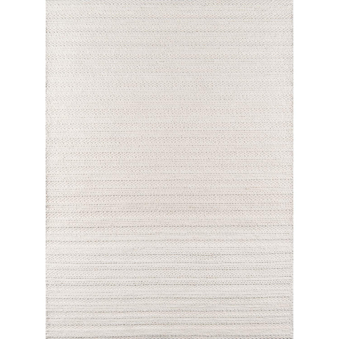 Momeni Andes Wool and Viscose Area Rug 2'3" X 8' Runner Ivory