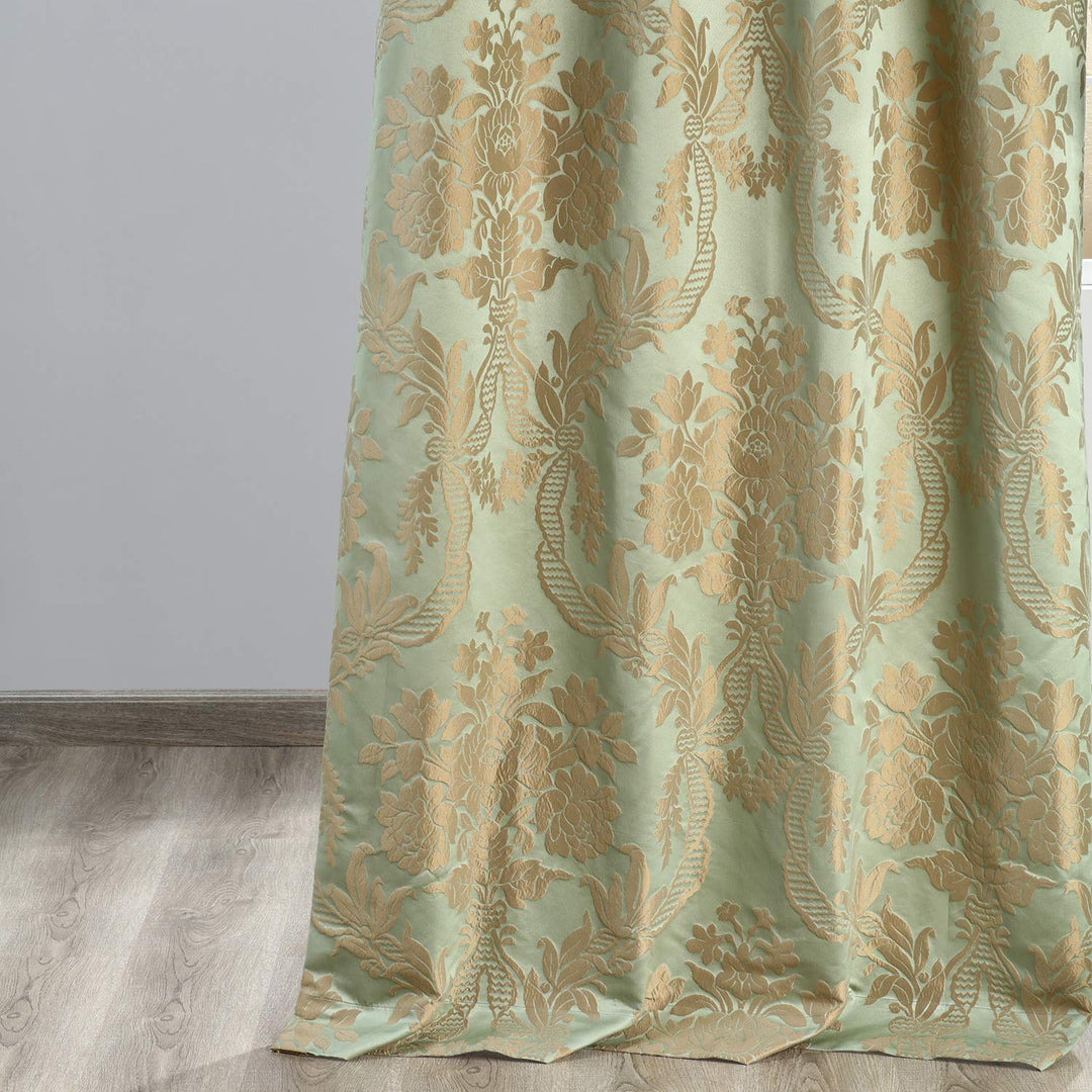 HPD Half Price Drapes Designer Damask Curtains for Room Decoration 96 Inches