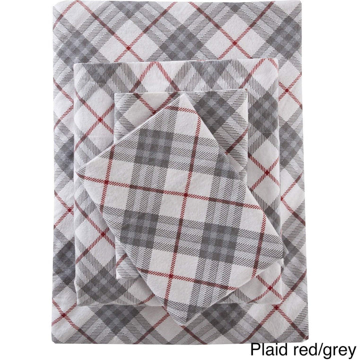 4 Piece French Bulldog Flannel Sheet Set Bulldog Bedding