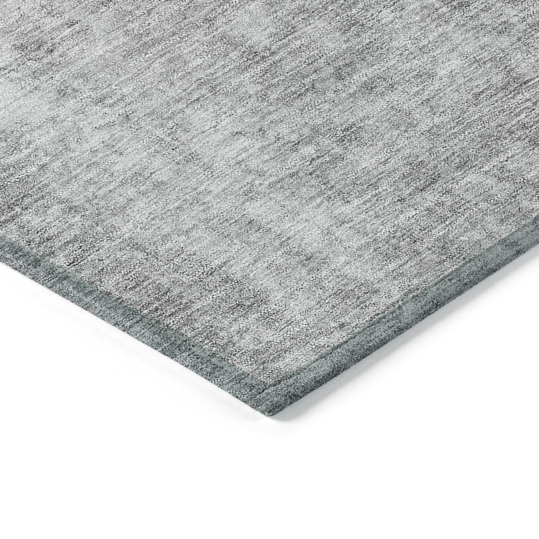 Machine Washable Indoor/ Outdoor Chantille Abstract Solid Rug