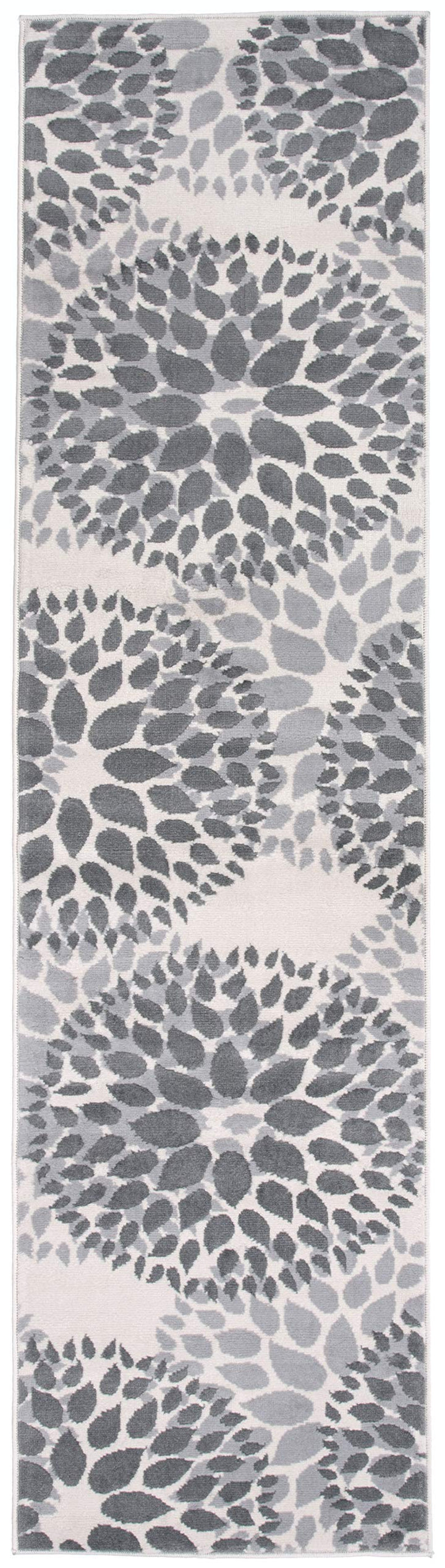 Rugshop Modern Floral Circles Area Rug