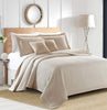 Sherry Kline Rombo Embroidered 3-piece Quilt Set (Taupe King) Taupe - Coverlet - King - Machine Wash