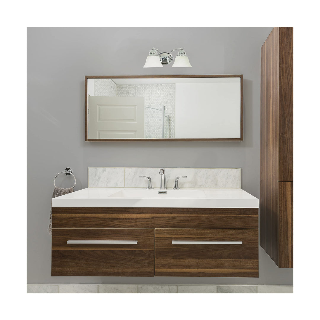 NUVO 60/337 Two Light Vanity 1 Chrome