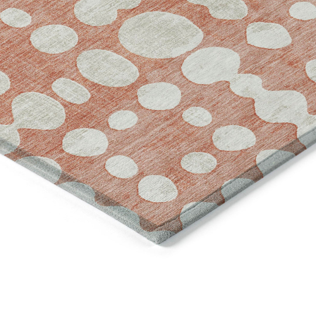 Addison Rugs Chantille ACN869 Salmon 8' x 10' Indoor/Outdoor Machine Washable - Diamond Home USA