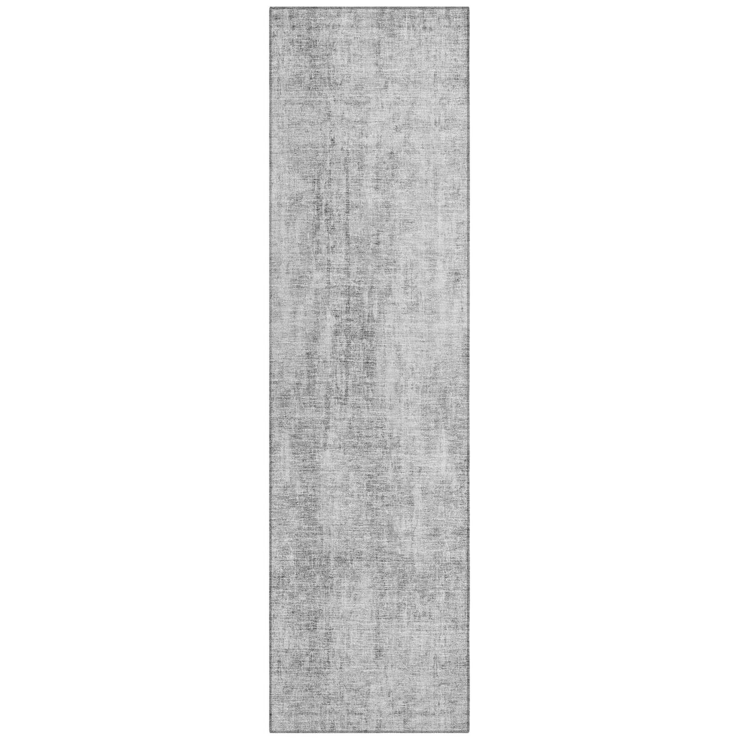 Addison Rugs Chantille ACN656 Gray 2'3" x 7'6" Indoor Outdoor Hallway Runner Rug Gray - 2'3" x 7'6"