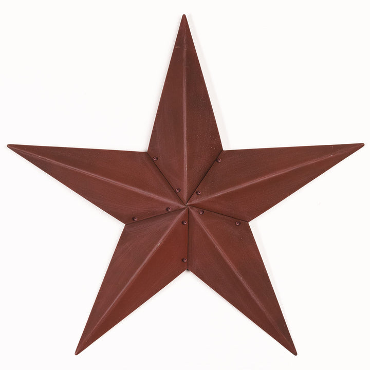 CWI Gifts Metal Barn Star - 36 inch Galvanized Hanging Star - Farmhouse Wall