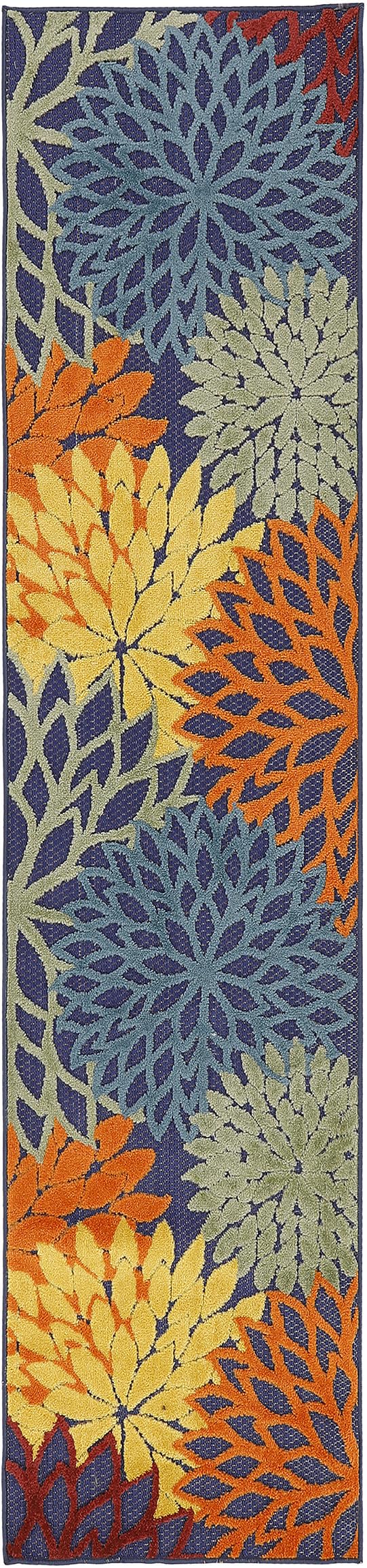 Nourison Aloha Floral Modern, Indoor/Outdoor Area Rug