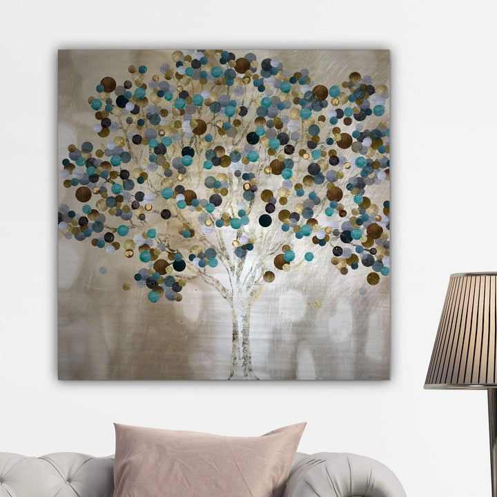 Wexford Home Katrina Craven 'A Teal Tree' Gallery-Wrapped Canvas Wall Art