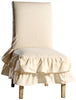 Classic Slipcovers Cotton Duck 2 Tier Dining Chair Natural