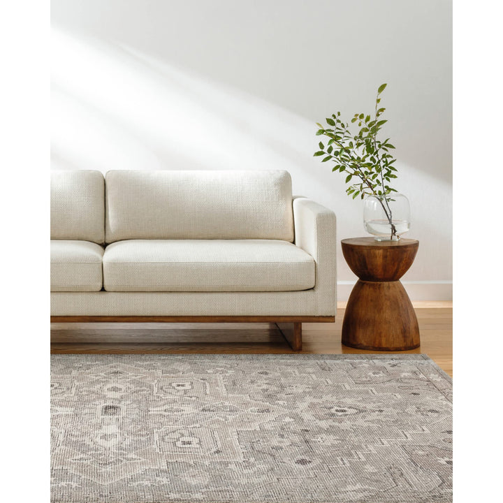 Livabliss x Becki Owens Elle Medallion Area Rug 7'10" x 10' Light Grey 7'10" x 10' - Light Grey