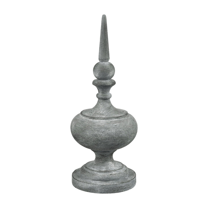 Decorative Object Small Grey Resin