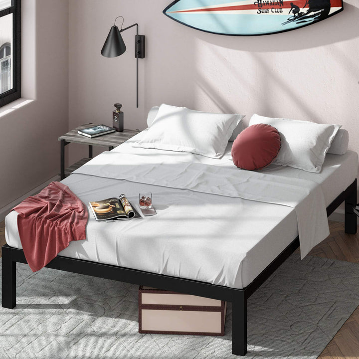 ZINUS Lorrick Metal Platform Bed Frame / Mattress Foundation / Easy Bolt Free Full