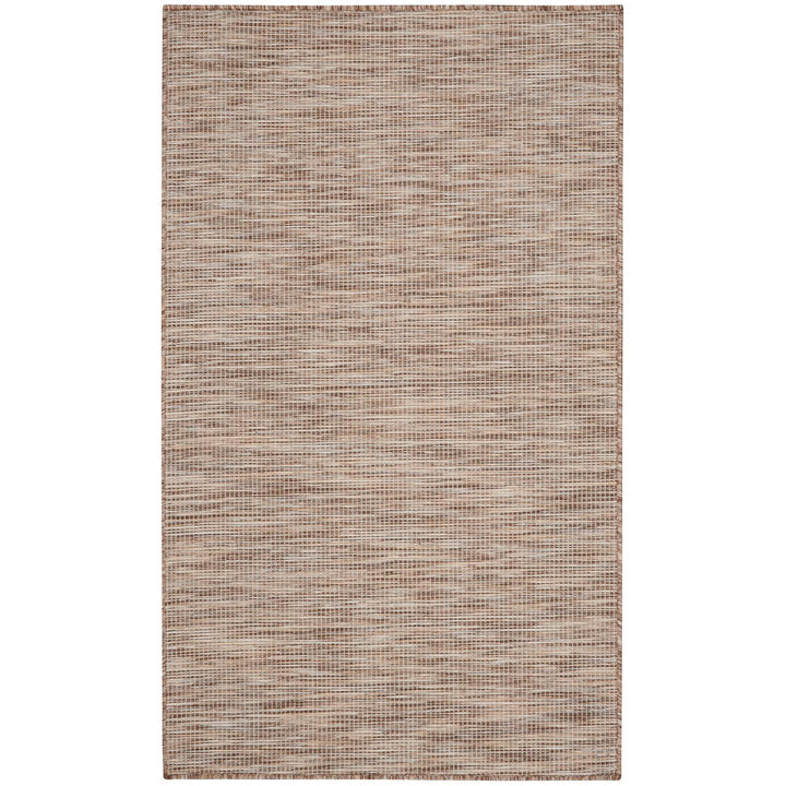 Nourison Positano Indoor/Outdoor Beige 3' x 5' Area Rug Easy Cleaning Non 3' x 5' - Beige