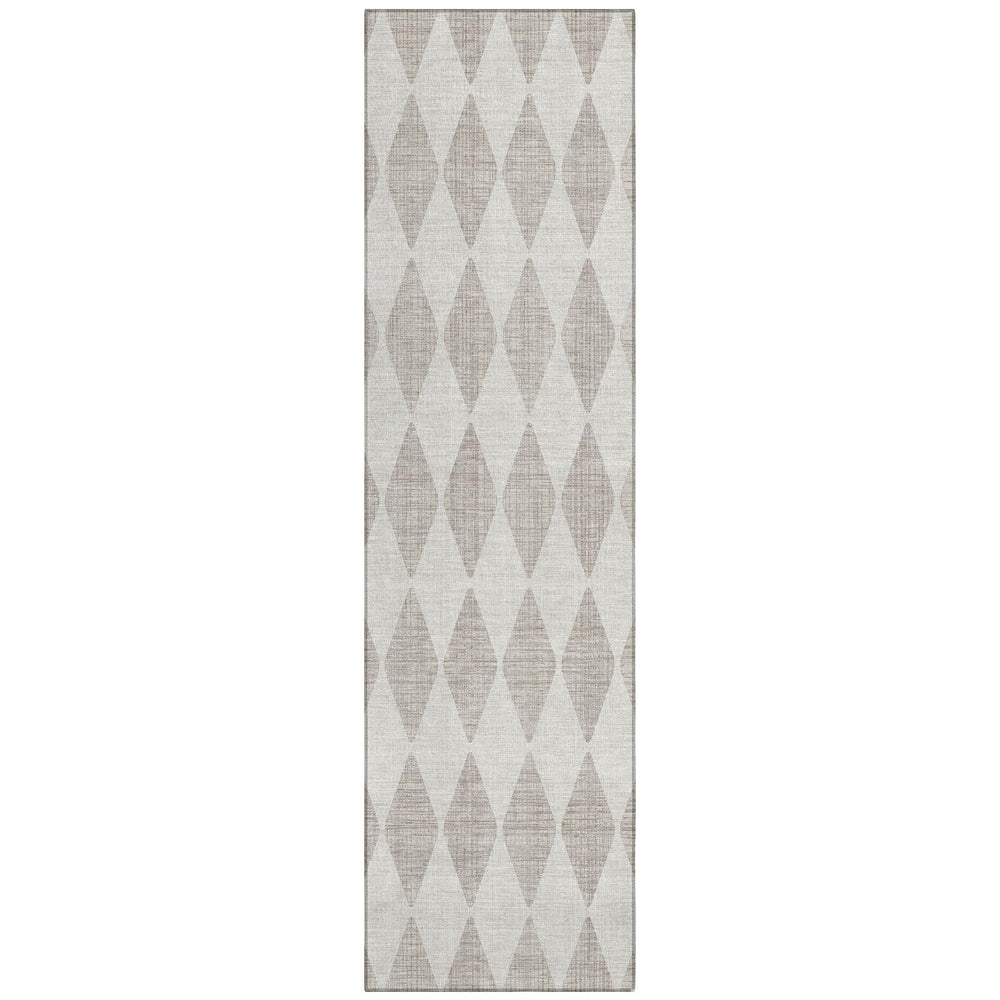 Addison gs Chantille ACN578 Beige 2'3" x 7'6" Indoor Outdoor Hallway nner Beige - 2'3" x 7'6"