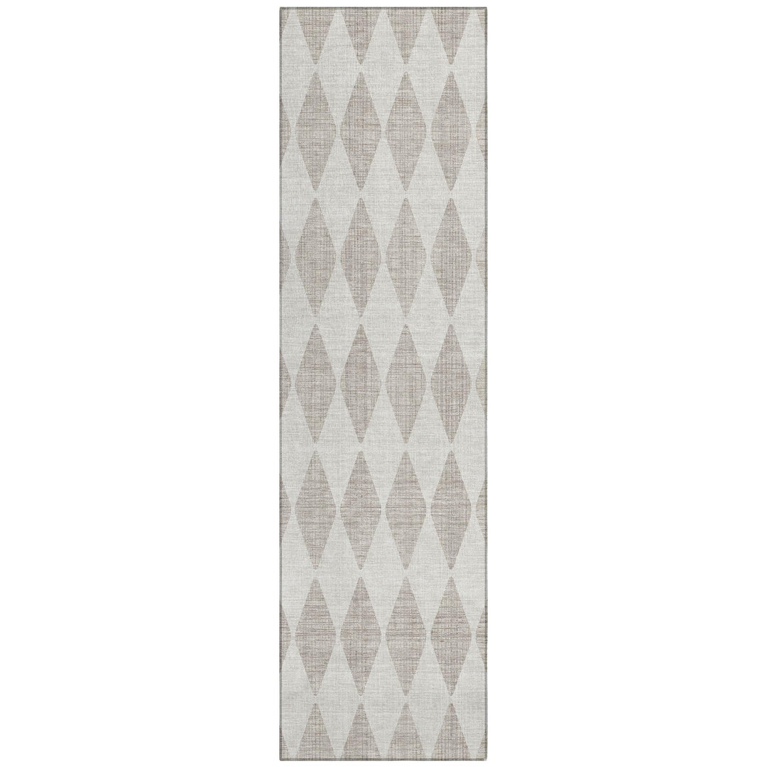 Addison gs Chantille ACN578 Beige 2'3" x 7'6" Indoor Outdoor Hallway nner Beige - 2'3" x 7'6"