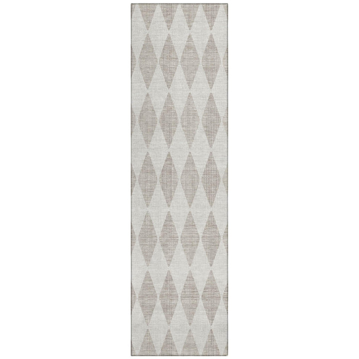 Addison gs Chantille ACN578 Beige 2'3" x 7'6" Indoor Outdoor Hallway nner Beige - 2'3" x 7'6"