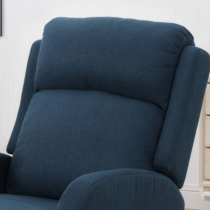 Christopher Knight Home Avaa Recliner Navy Blue + Black