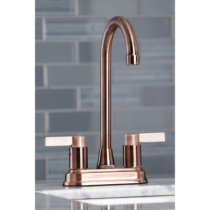 Kingston Brass NuvoFusion 4 in. Centerset Bar Faucet