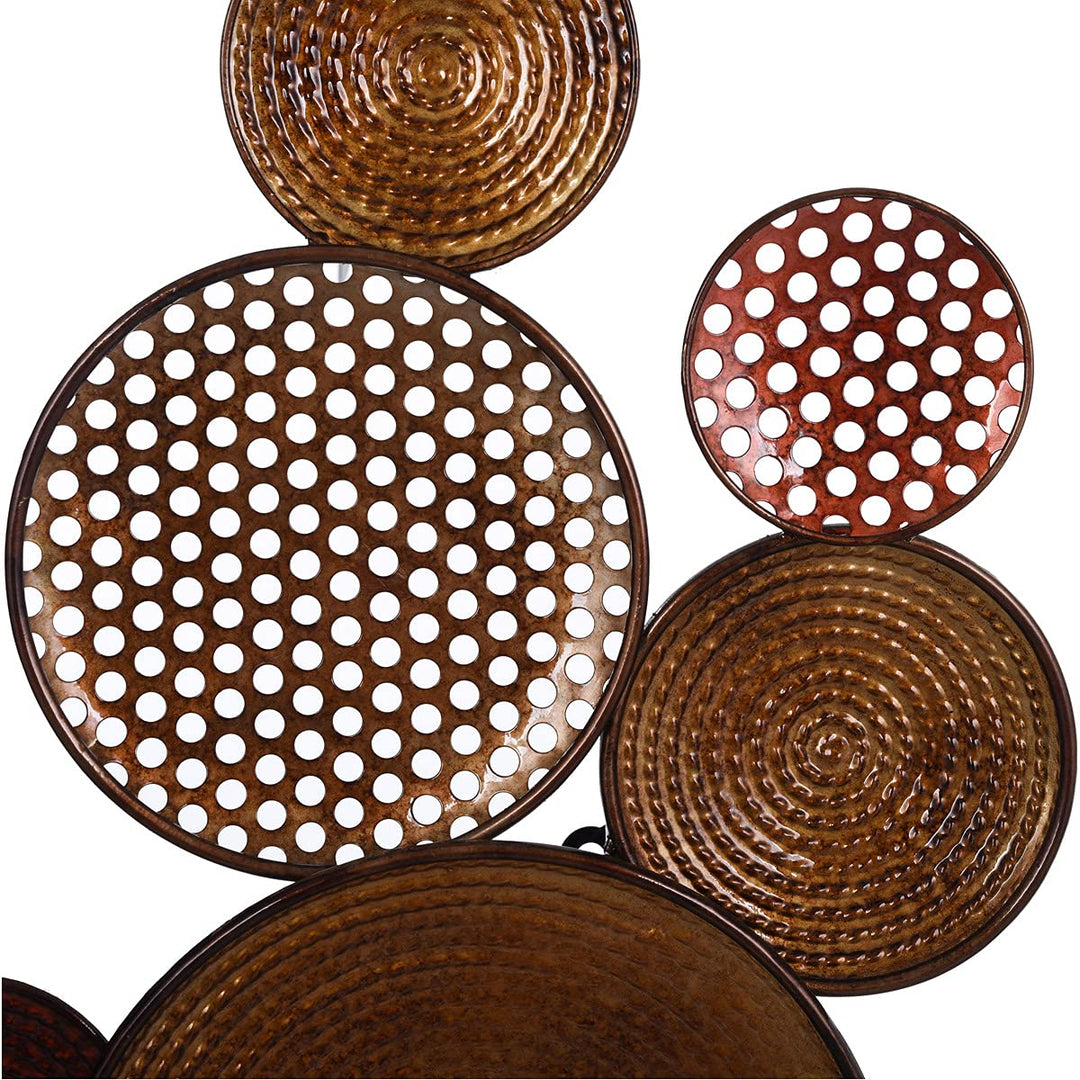 StyleCraft Home Collection WI42577DS Nobu Copper/Bronze Wall Art