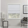 Exclusive Home Acadia 100% Blackout Polyester Roman Shade 31"x64" White 31x64 - White